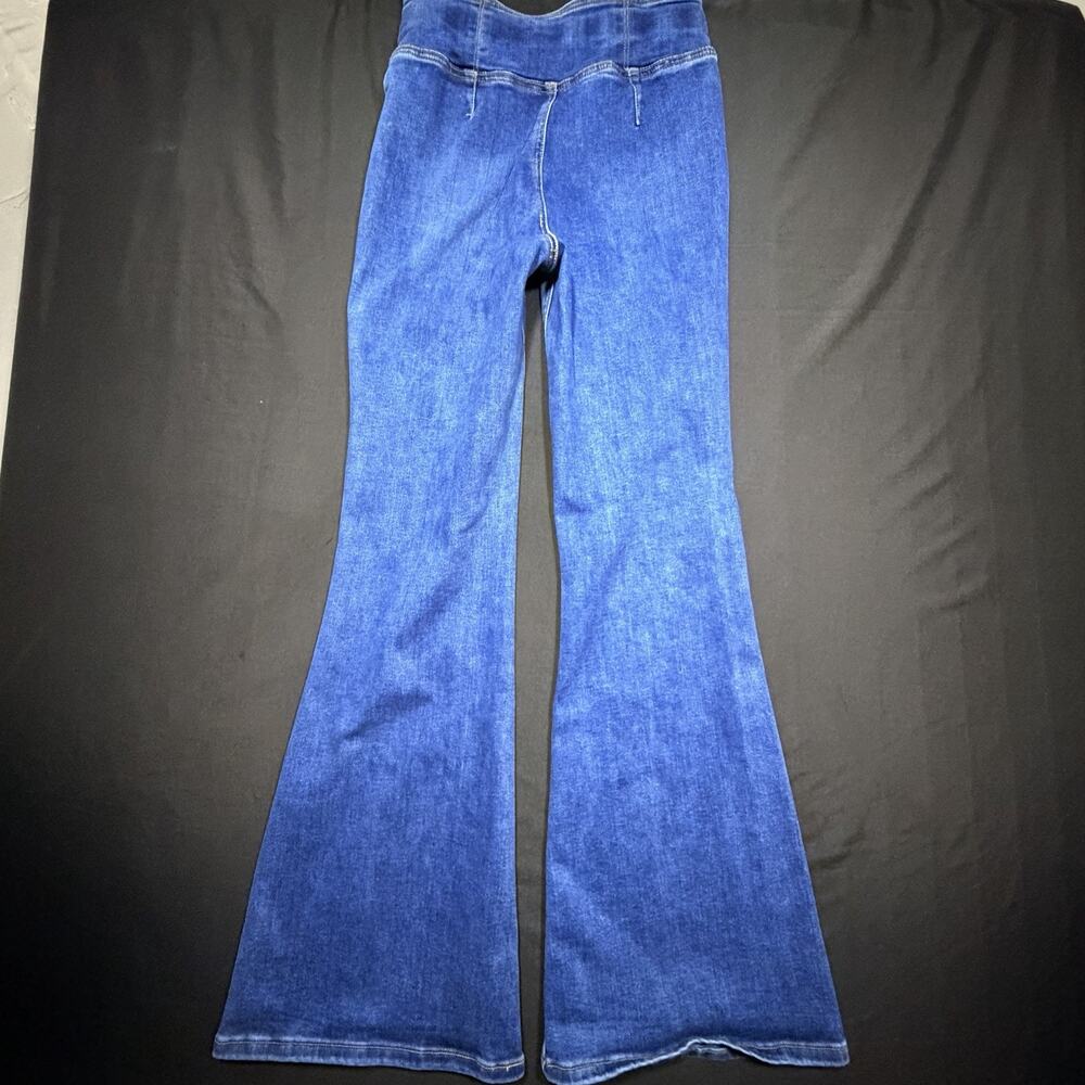 Risen High Rise Bell Bottom Flare Jeans Womens 7/28 Blue - Picture 8 of 8